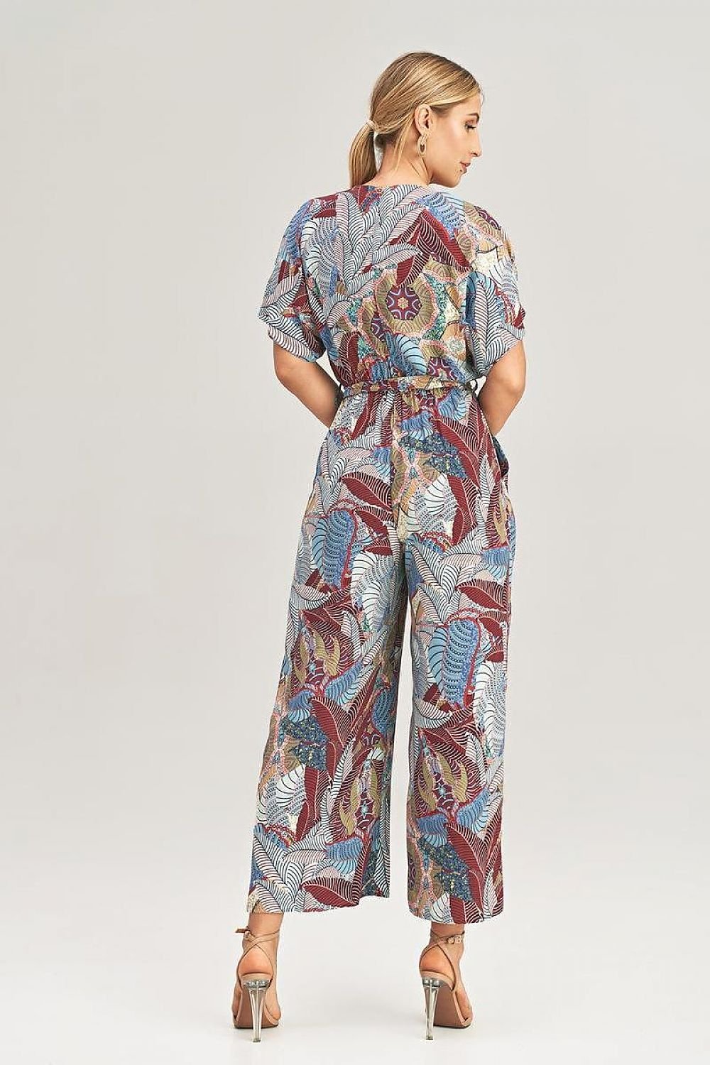 multicolor wrap suit view 9