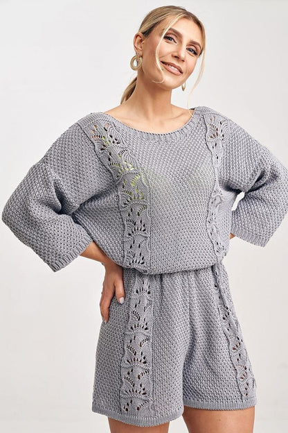 beige lace matching set view 11