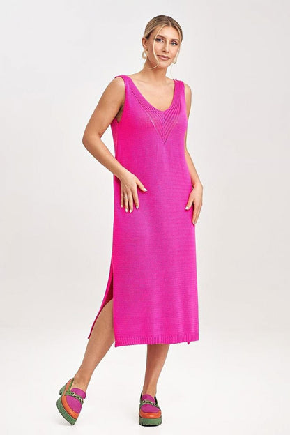 beige long sleeve midi matching set side view