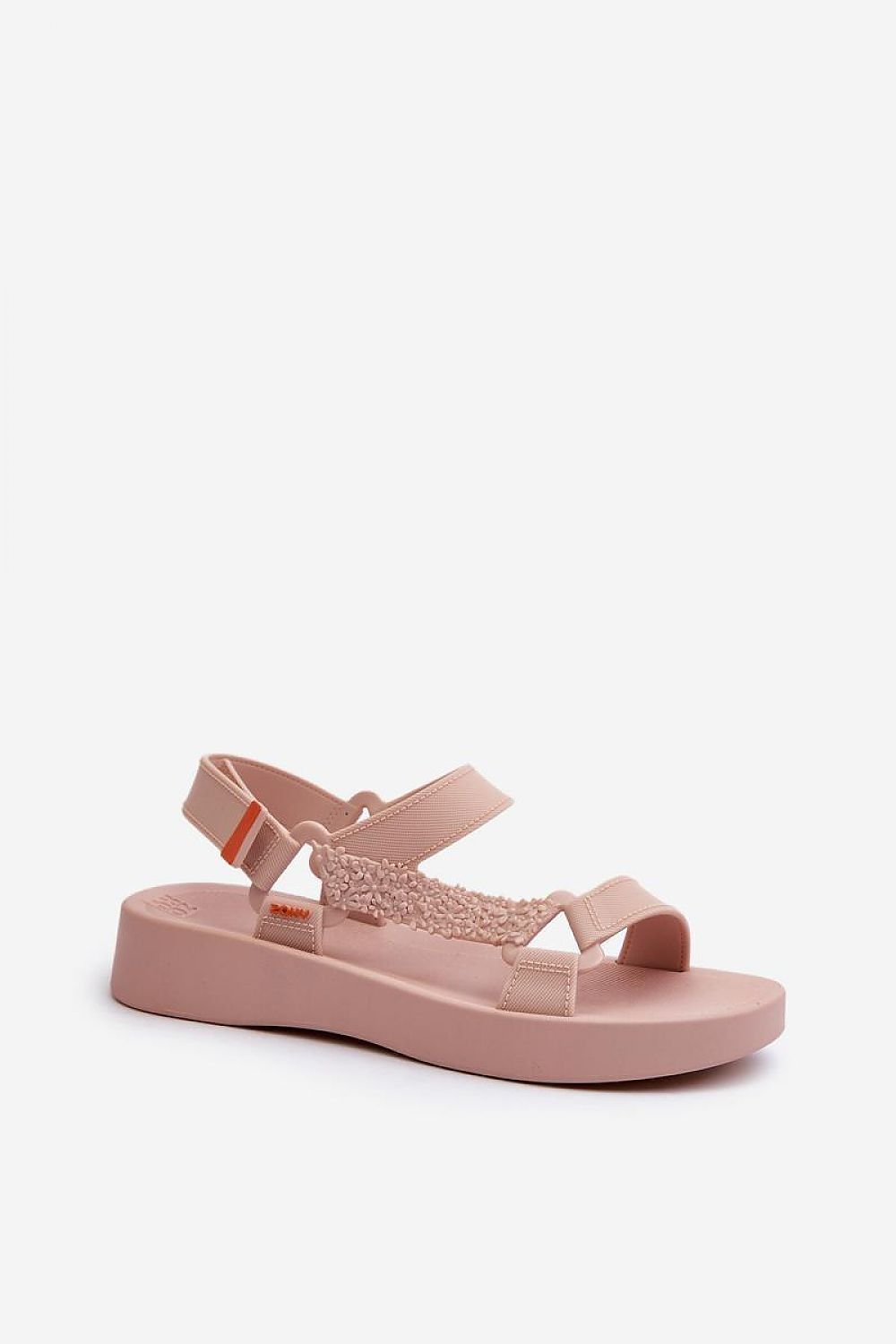 pink sandals alternate angle