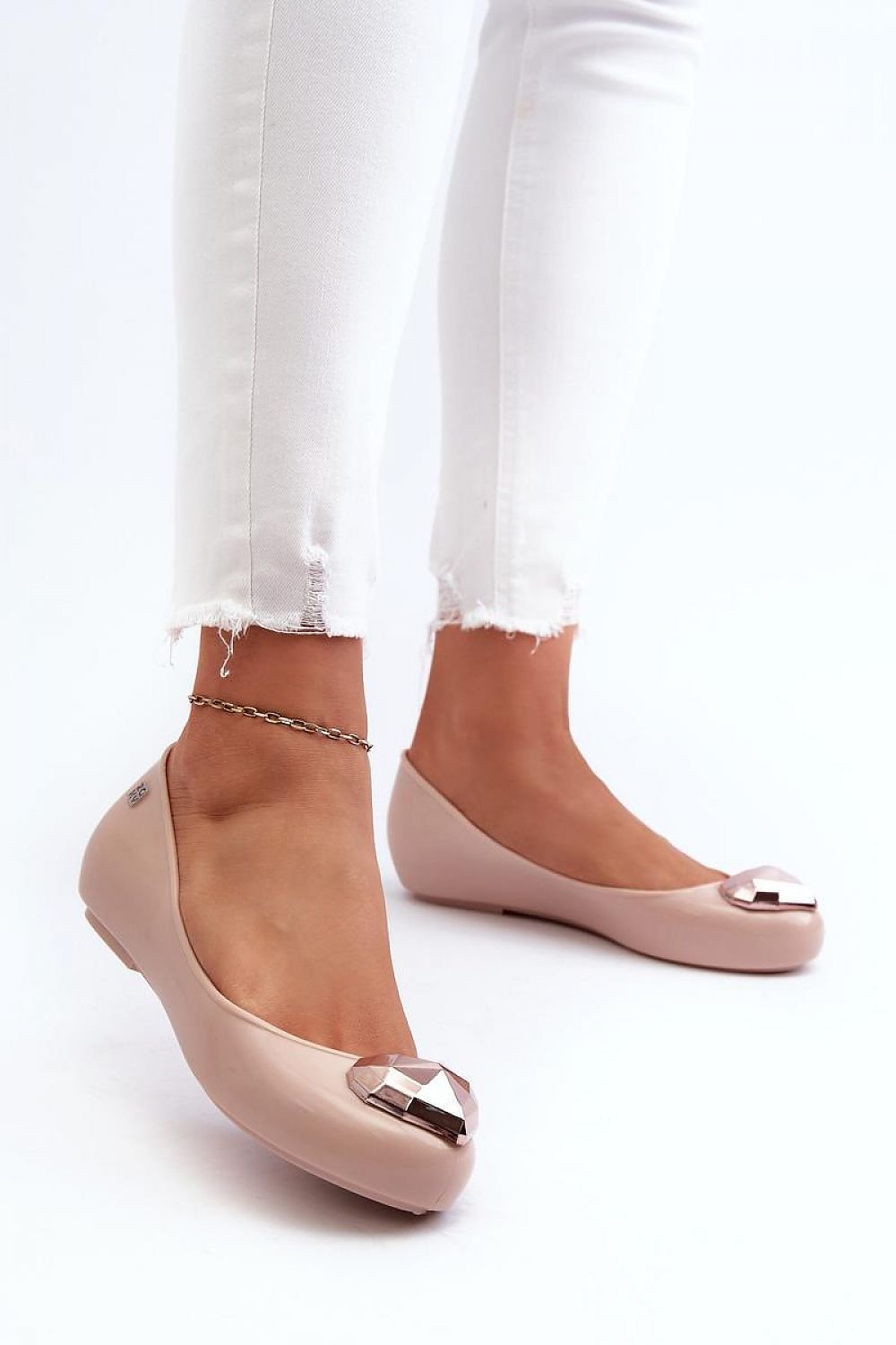 beige ballet flats alternate angle