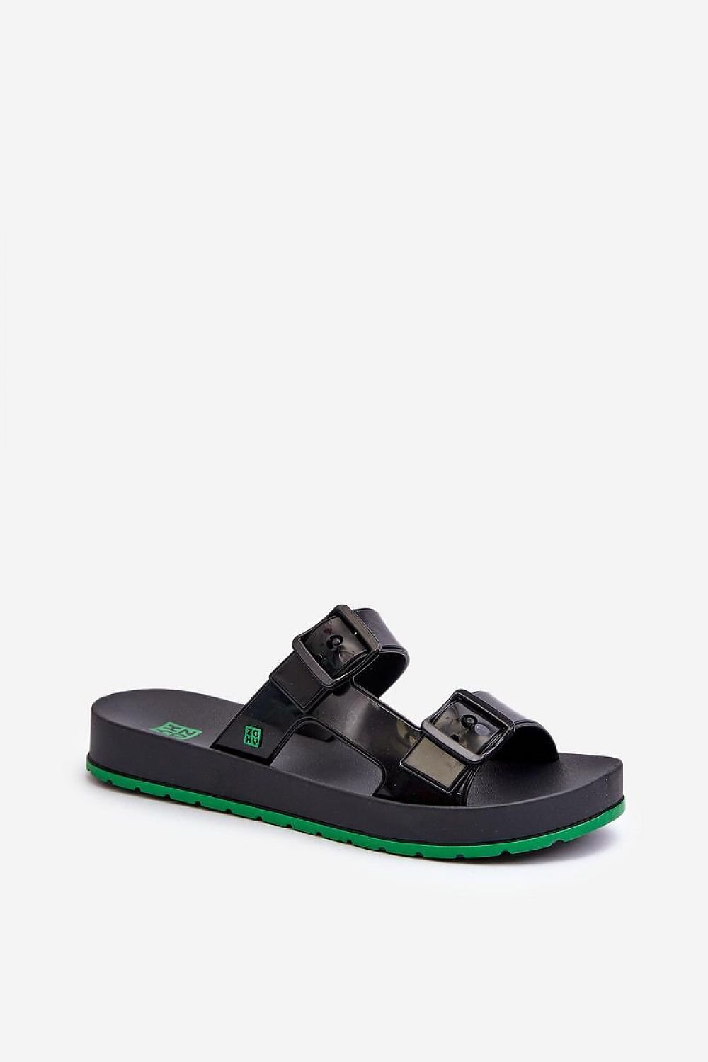 black flip-flops alternate angle