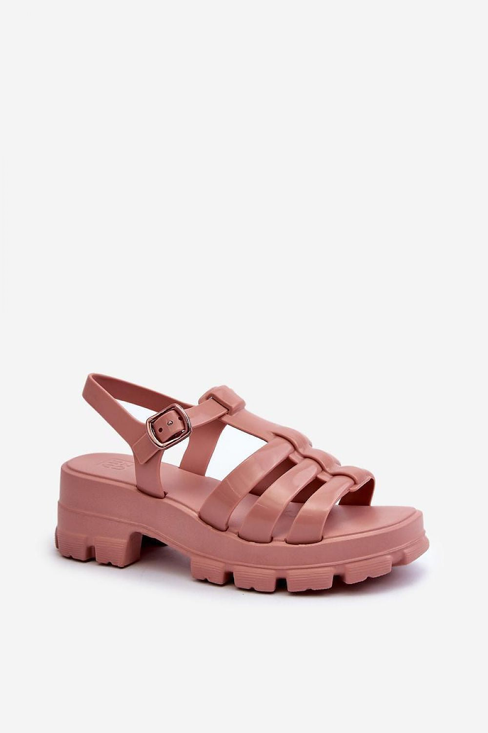 pink sandals alternate angle