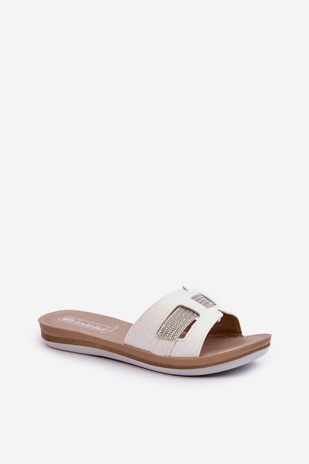 yellow flip-flops side view