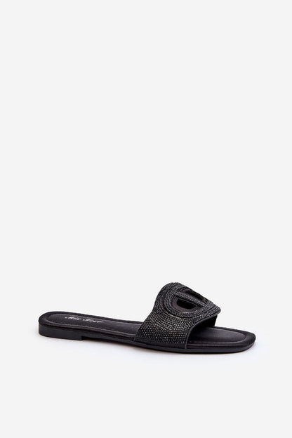 black flip-flops alternate angle