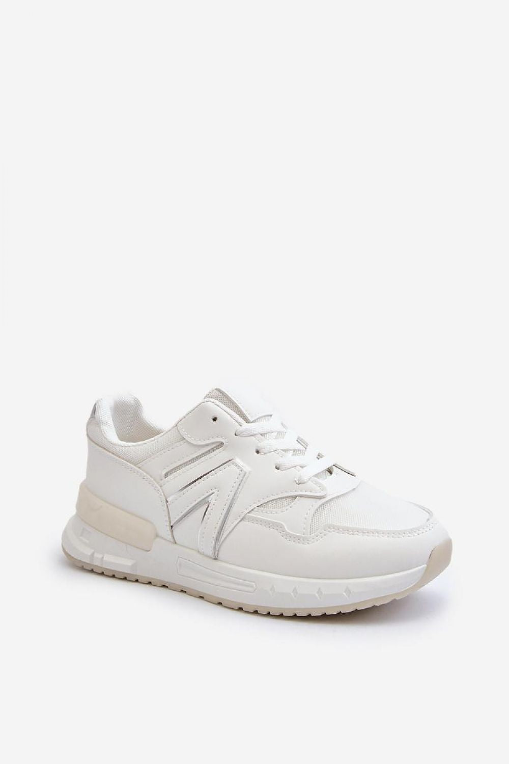 beige sport shoes view 11