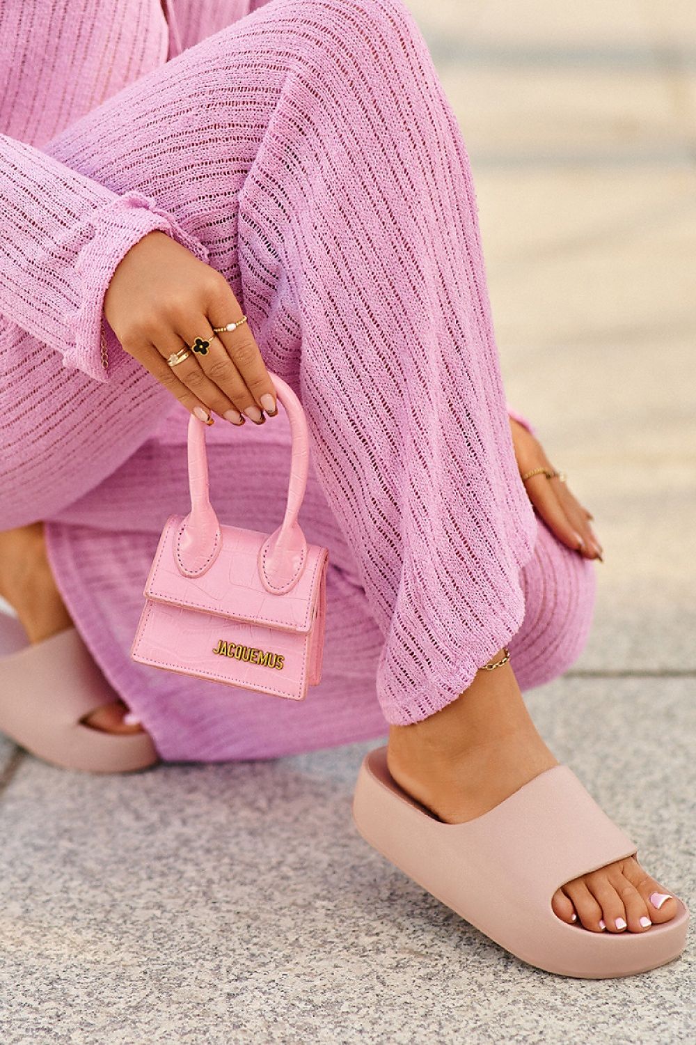 brown flip-flops side view