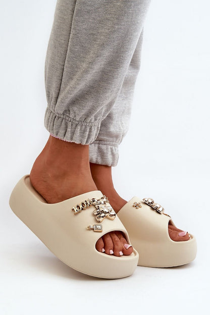 green flip-flops view 7