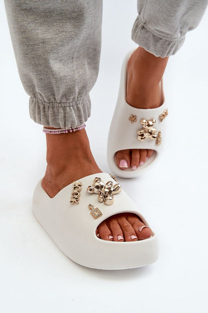 green flip-flops view 12