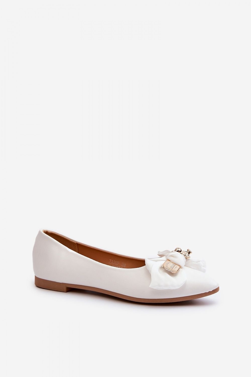 white ballet flats alternate angle