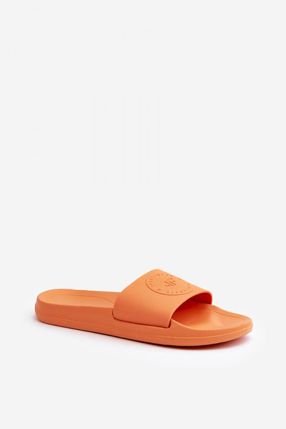 orange flip-flops alternate angle