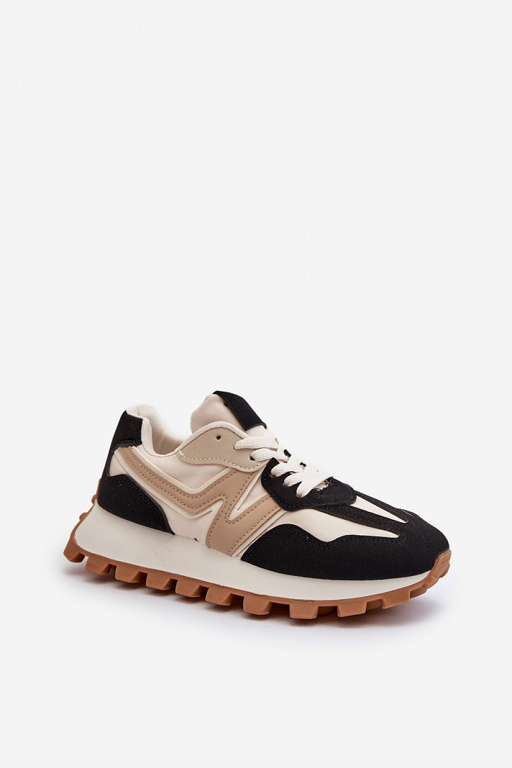 black sport shoes alternate angle