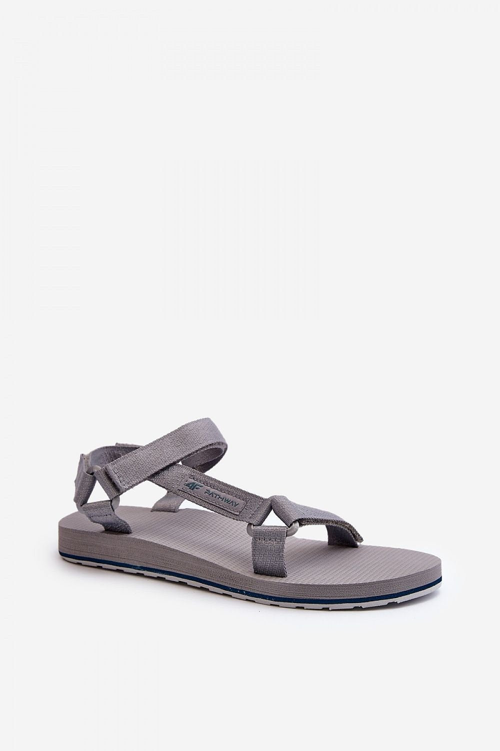 grey sandals alternate angle