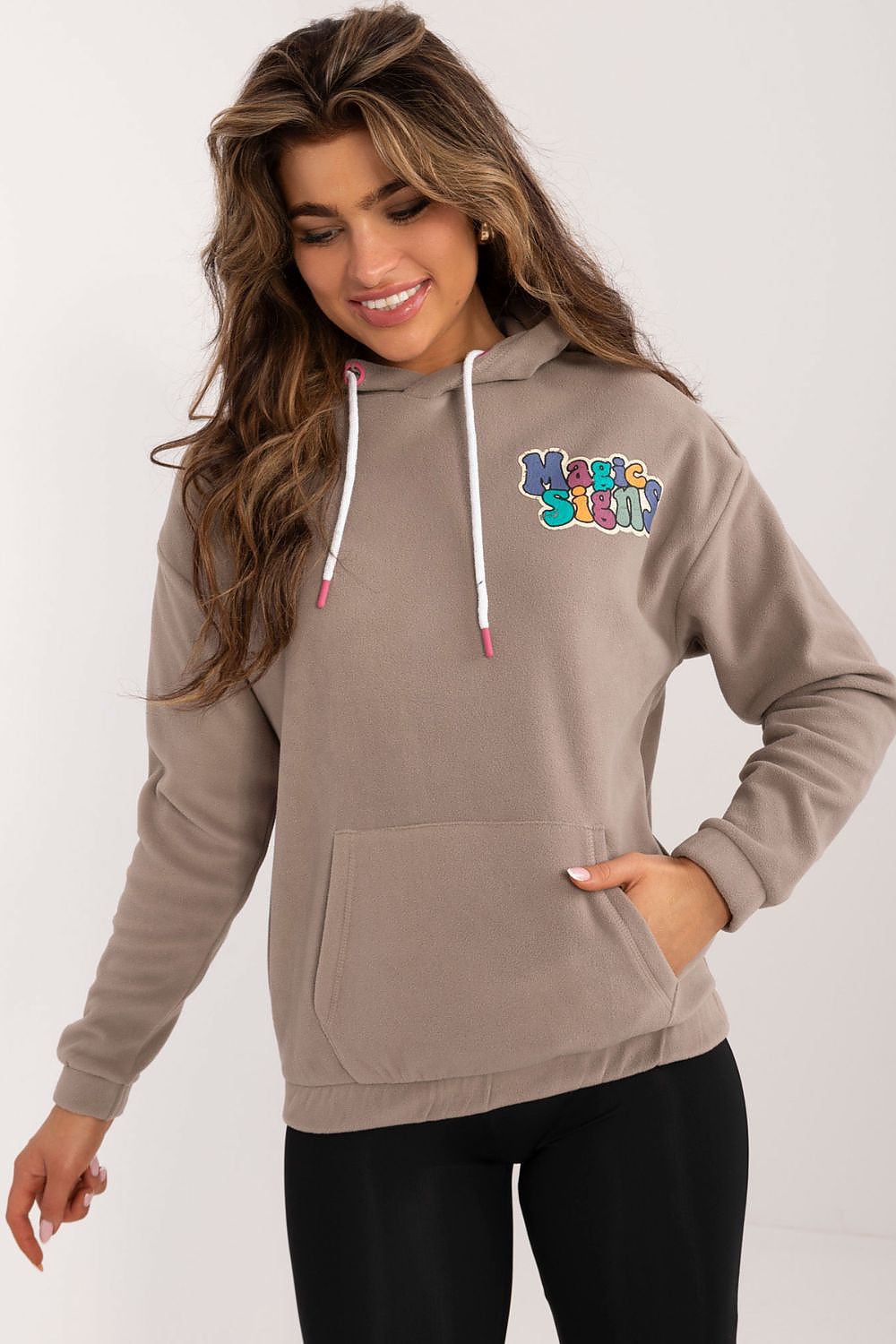 Women's Beige Sweatshirt view 6