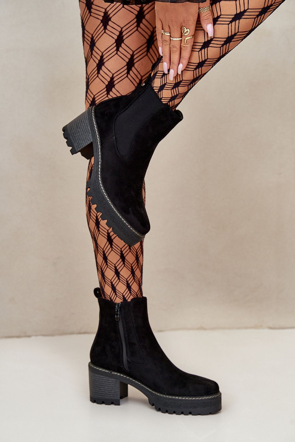 brown heel boots view 9