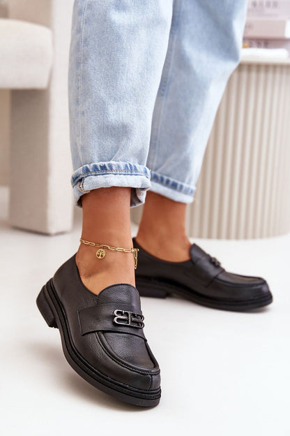 green low shoes back view