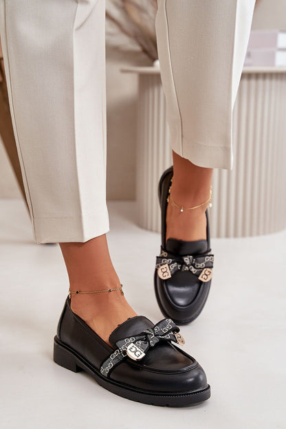 black lace mocassin view 10