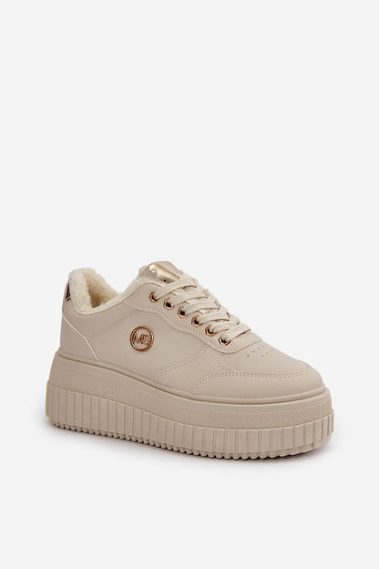 beige lace sport shoes alternate angle