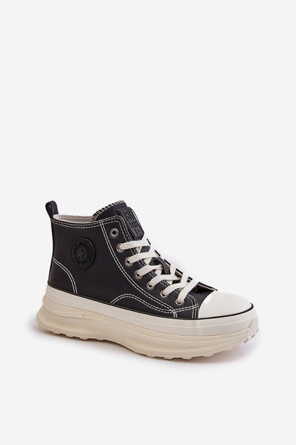 white sneakers side view