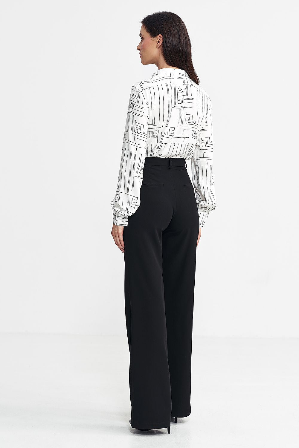 grey belted trousers view 7
