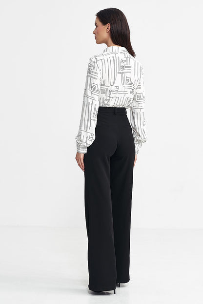 grey belted trousers view 7