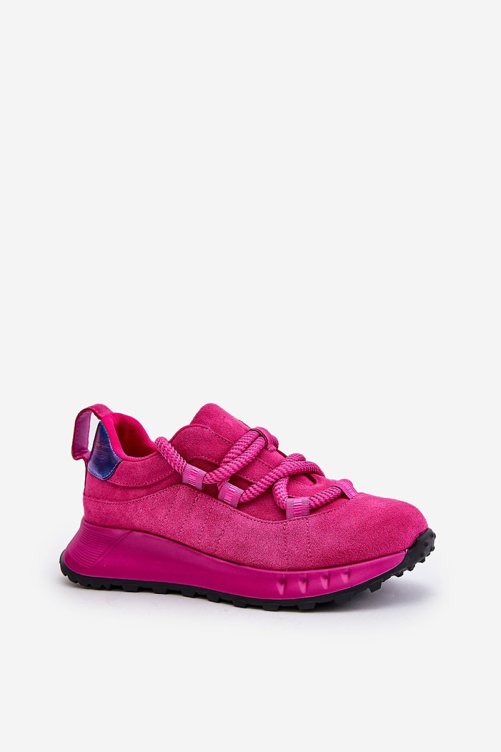 pink sport shoes alternate angle