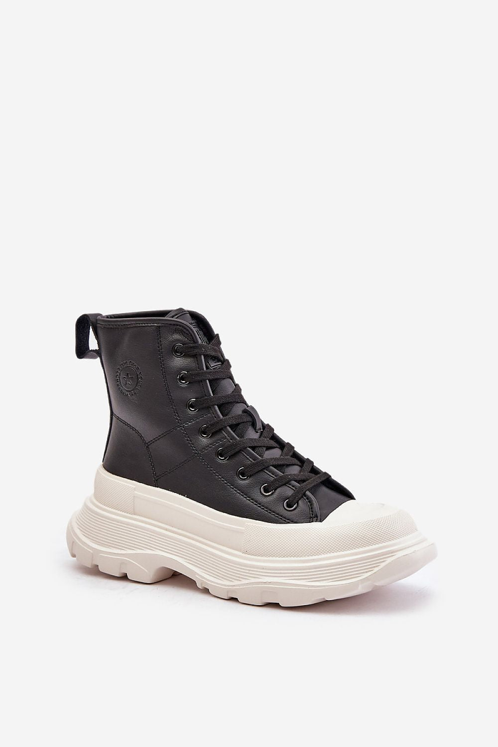 black lace sneakers alternate angle