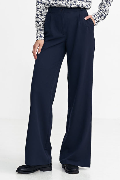 red belted trousers side view