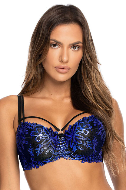 black push up front view