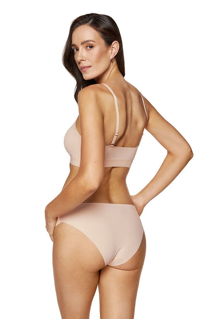 beige lace mini beige lace mini soft bra – comfortable, invisible, and supportive everyday essential detail view