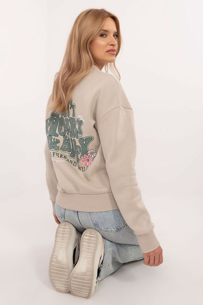 Women's Blue, Navy Blue, and Pink Sweatshirt view 14