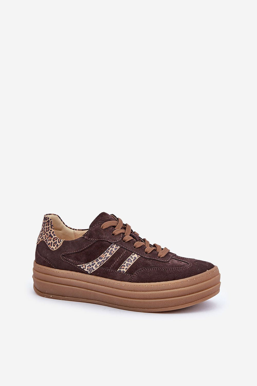 brown sport shoes alternate angle