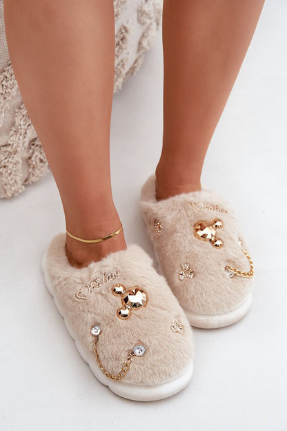 beige slippers view 9