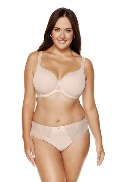 pink tulle mini vivid pink tulle padded bra with embroidery & seamless comfort – perfect for everyday elegance
