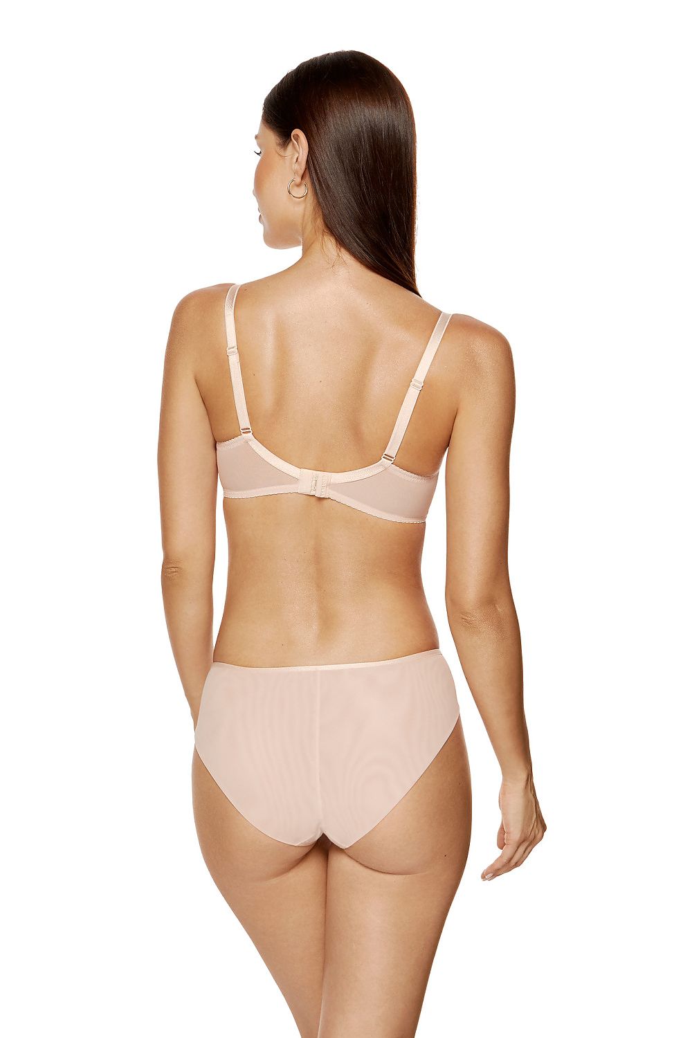 pink tulle mini vivid pink tulle panties with elegant embroidery – comfortable, stylish lingerie for every day detail