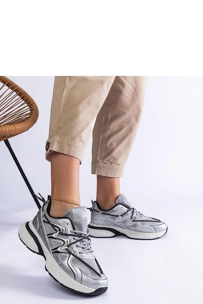 grey lace sneakers alternate angle