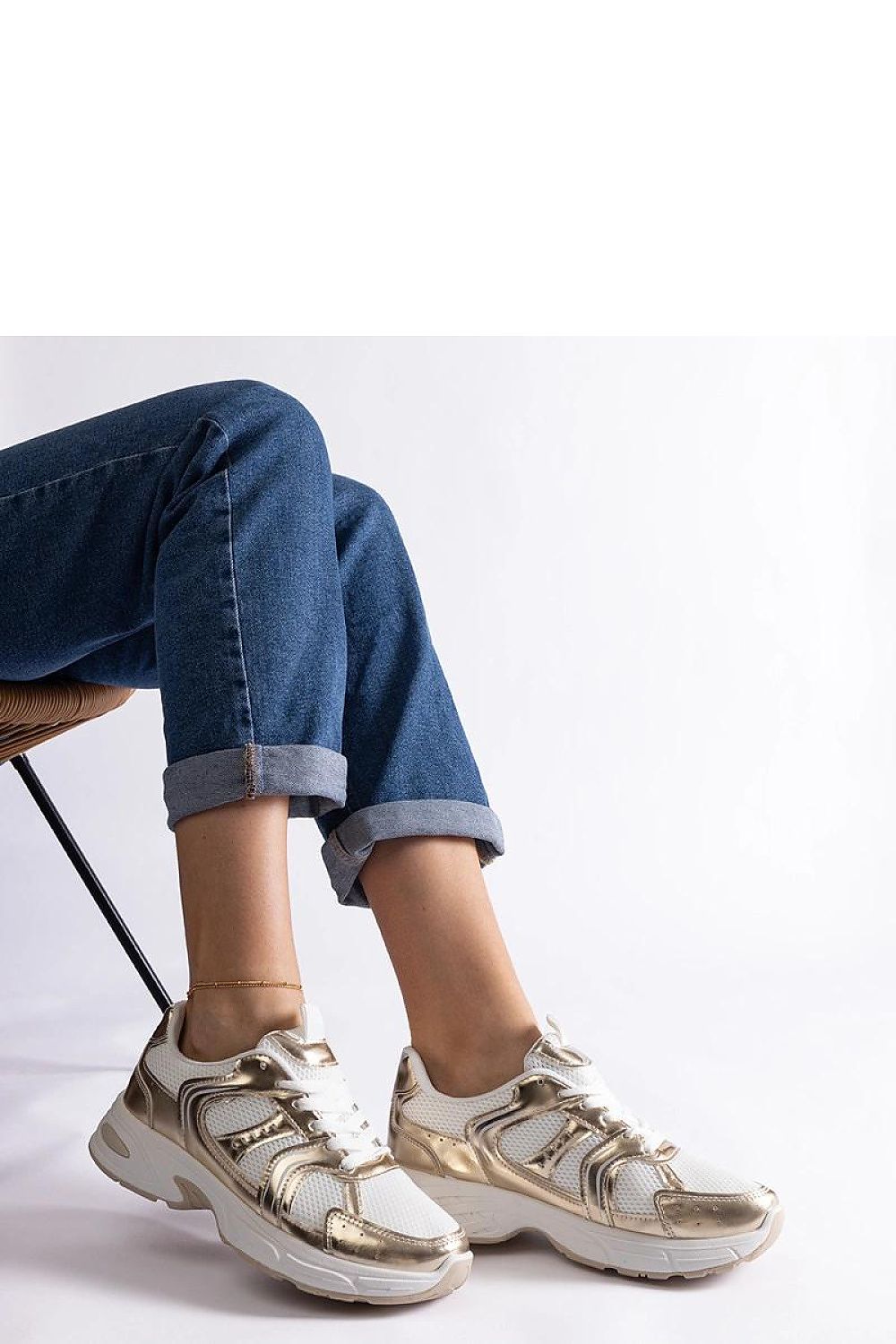 ~ lace sneakers back view