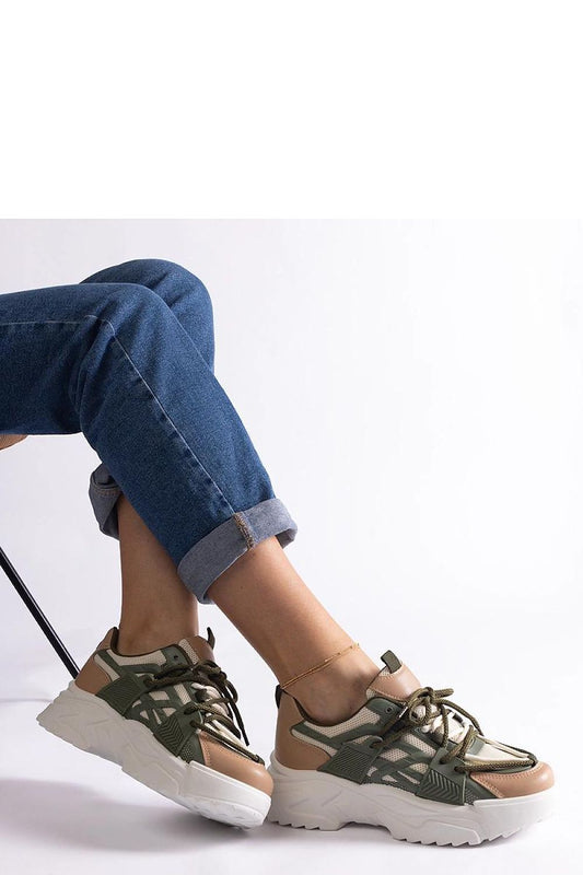 ~ lace sneakers front view