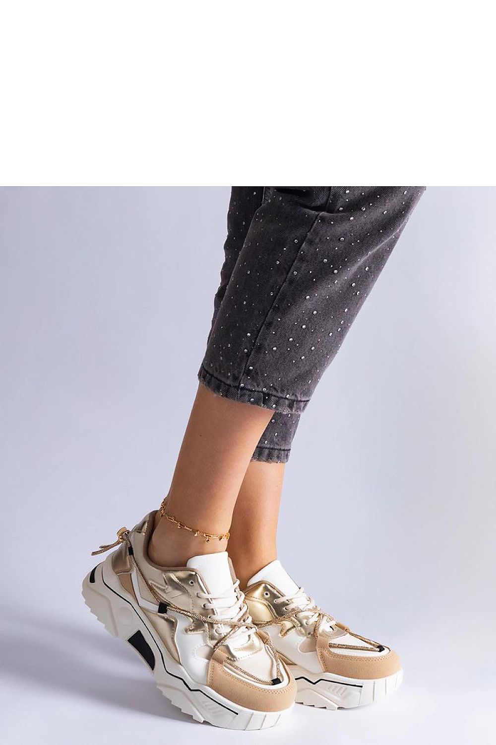 brown lace sneakers view 9