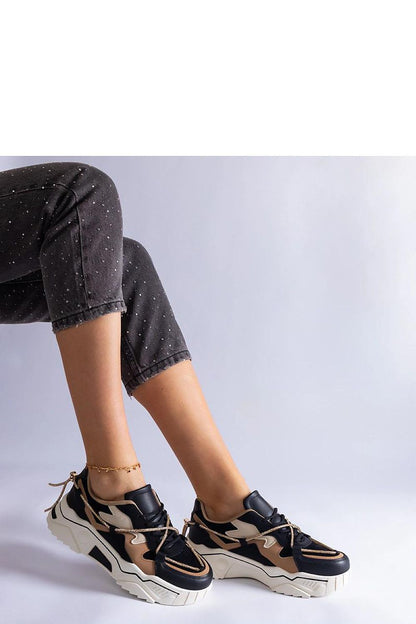 brown lace sneakers view 11