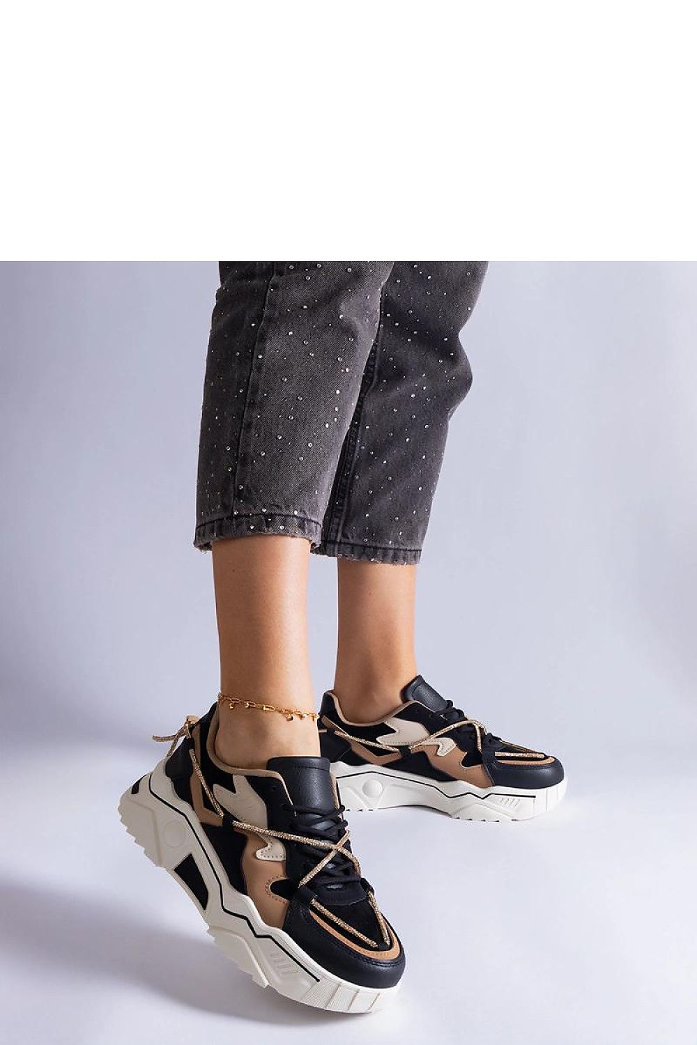 brown lace sneakers view 12