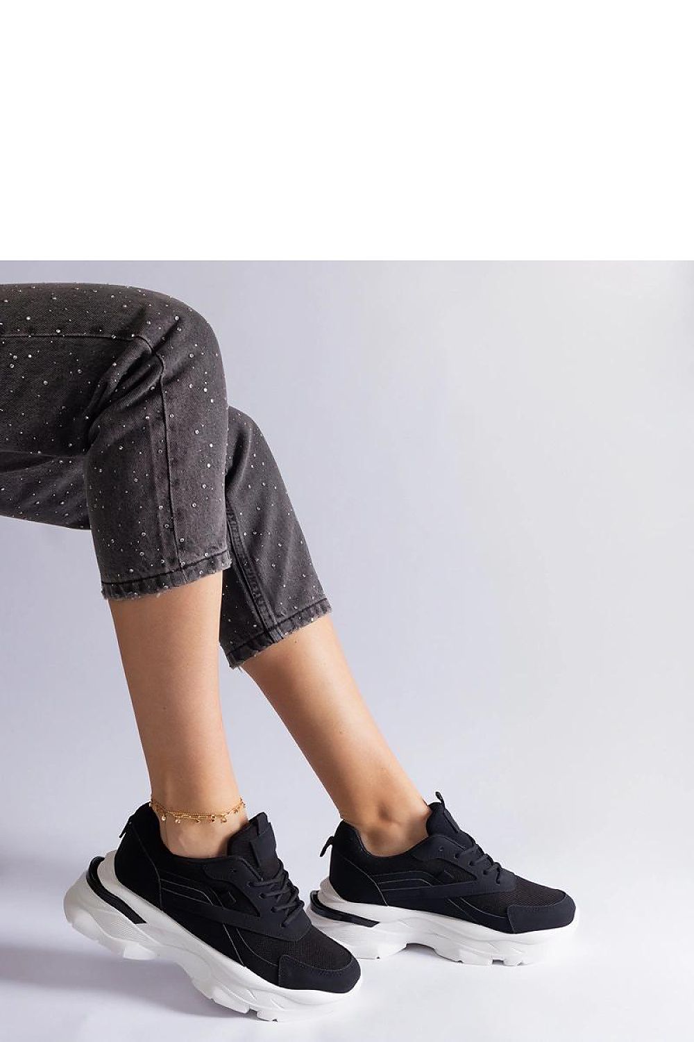 brown lace sneakers side view