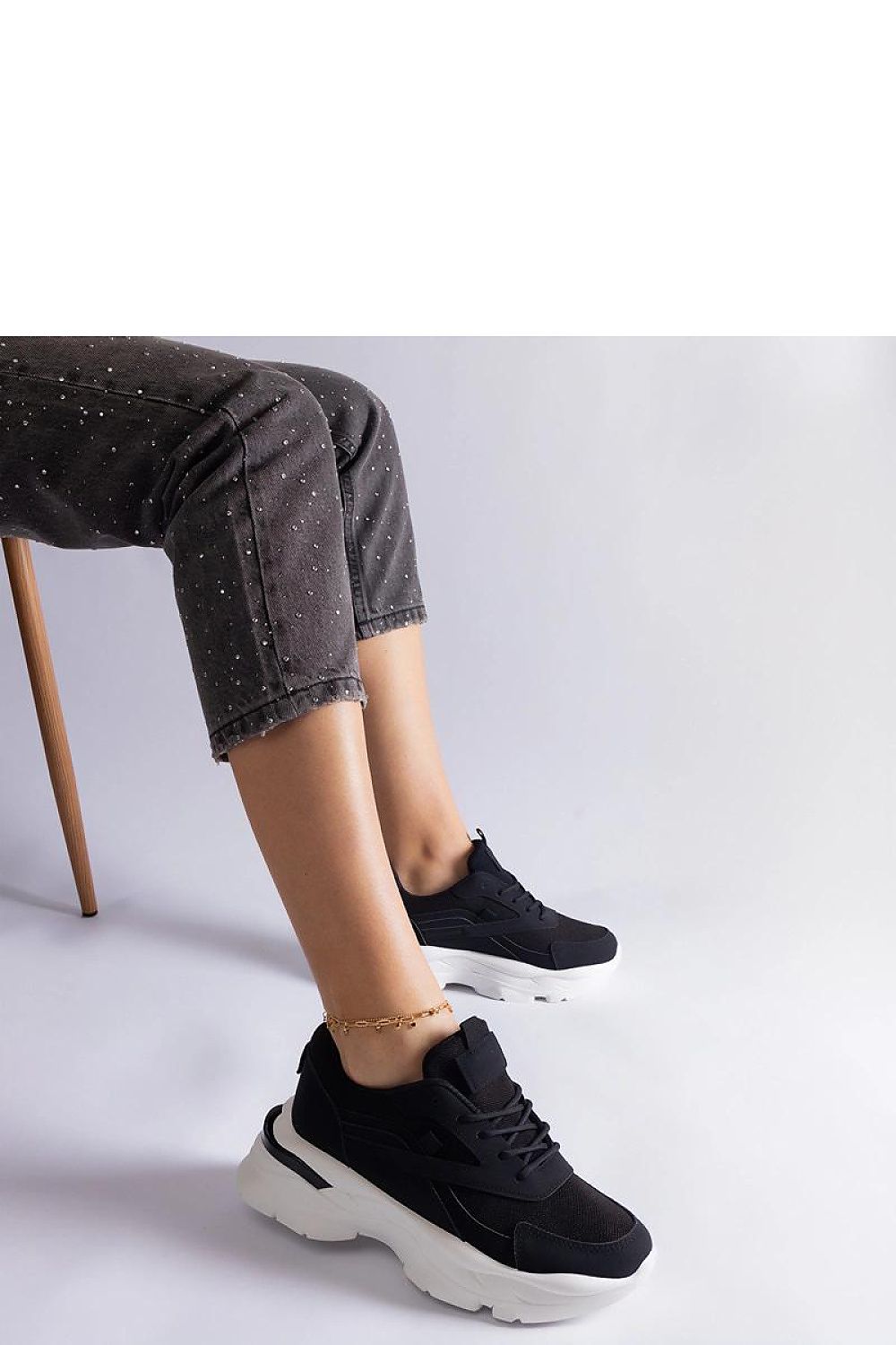 brown lace sneakers view 6