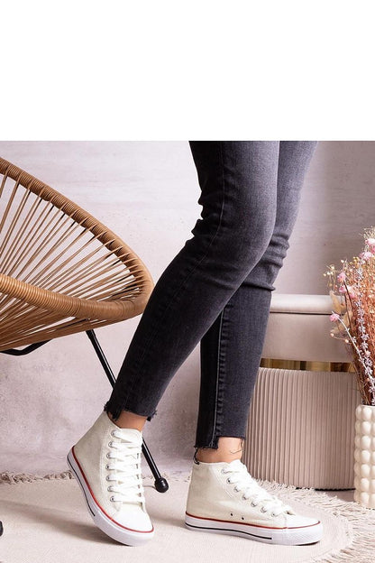 white lace sneakers alternate angle