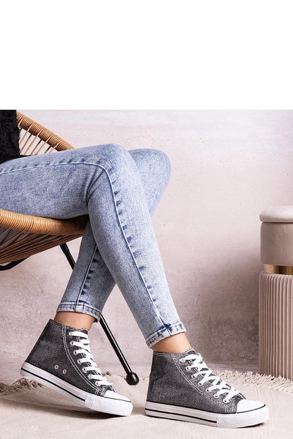 white lace sneakers view 12