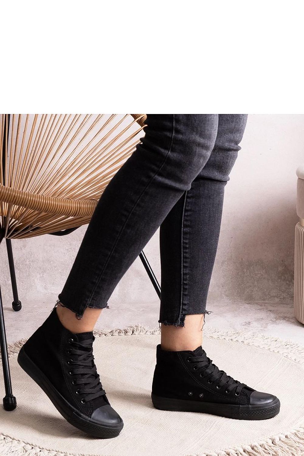 blue lace sneakers view 8