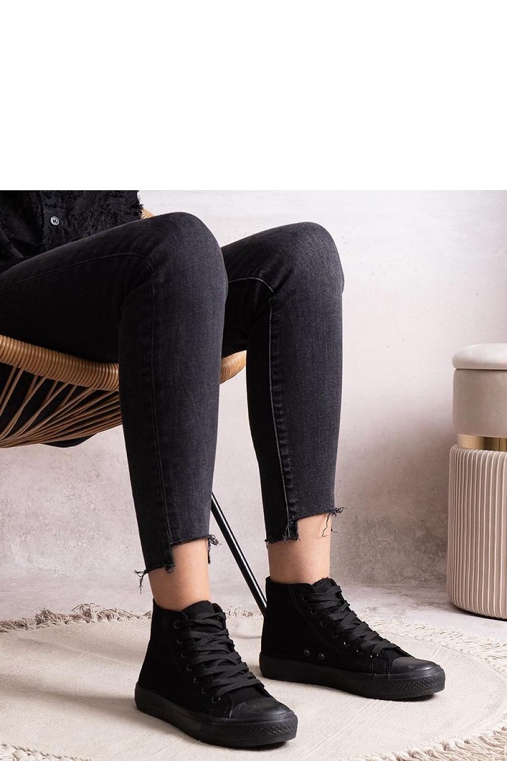 blue lace sneakers view 11