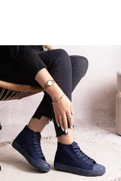 blue lace sneakers view 20