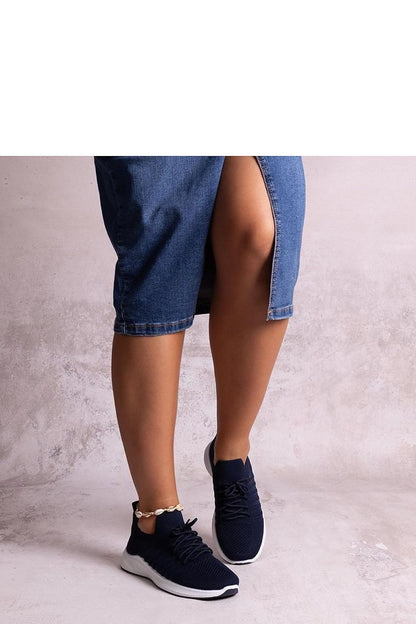 blue lace sneakers alternate angle