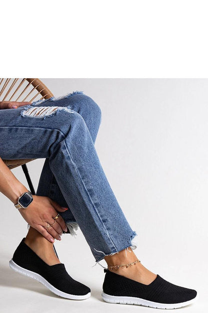 black sneakers alternate angle